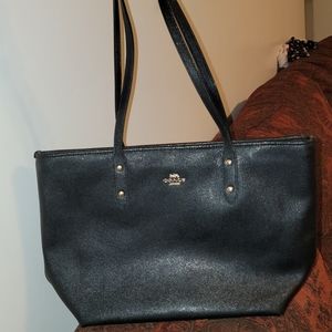 Black COACH purse